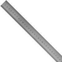 Линейка 500х25х1 мм, шкала 1/0,5 мм Kinex 1023-25-050, сталь