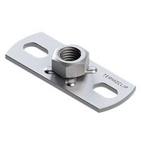 Пластина опорная с гайкой TERMOCLIP, оцинкованная сталь