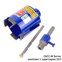 Сверло по бетону Distar Бетон САСС-W S10 72х65-4хМ16