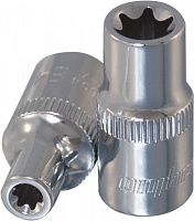 Торцевая головка 1/4"DR, внешний TORX Ombra
