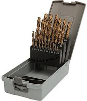 Набор сверл по металлу 1-13 мм HSSE-Co5 135° DIN 338 H-Tools 215215ROHT, 25 шт