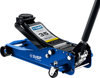 Домкрат подкатной универсальный 3,5 т 100-533 мм ЗУБР X90 43054-3.5