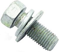 Болт шестигранный М10х1,25х25 мм с шайбами SN-10242