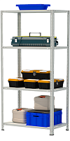 Стеллаж металлический до 200 кг, 4 полки Металл-завод СТФУ 1034-2,5 2500х1000х300 мм