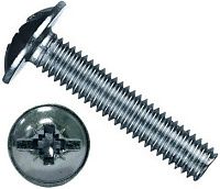 Винт прессшайба М6х20 DIN 967, оцинкованная сталь, 500 шт