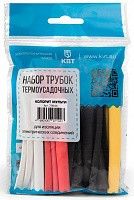 Набор цветных термоусаживаемых трубок с коэффициентом усадки 2:1 "Колорит", KBT