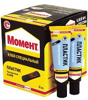 Клей в шоу-боксе Пластик Момент 1623298, 30 мл 