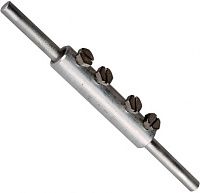 Соединительная муфта Rd=8 мм DEHN 385213, алюминий