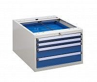 Тумба с выдвижными ящиками высота 370 мм, открывание 85% серия 55/37, Treston 61107006