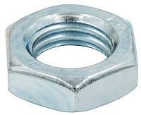 Гайка низкая М3,5 DIN 439, оцинкованная сталь