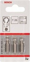  Набор бит TORX Т25 длина 25 мм Bosch 2607001615