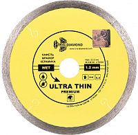 Диск алмазный по керамограниту, керамике, мрамору 230х1,7х8х25,4 мм Ultra Thin Trio Diamond UTW506, ультратонкий
