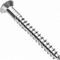 Изображение товара Шуруп по дереву 6х120 мм с потайной головкой PH и неполной резьбой DIN 7997, оцинкованная сталь