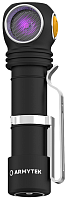 Мультифонарь светодиодный Armytek Wizard C2 WUV Magnet USB F08901UF, 1100 люмен, 1595 мВт, белый/ультрафиолетовый свет
