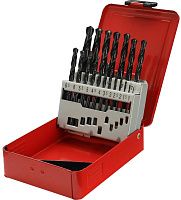 Набор сверл по металлу 1-10 мм HSS-R 118° DIN338 H-Tools Pro 205212PRO, 19 шт 