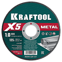 Диск отрезной по металлу X5 Metal Kraftool