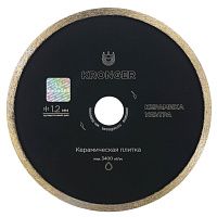 Диск алмазный по керамике и керамограниту 230х1,2х7х25,4 Kronger KU200230