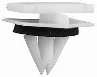 Клипса автомобильная нажимная 3417 Клипса автомобильная нажимная 3417