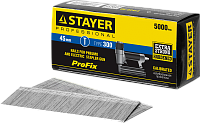 Гвозди 45 мм тип 300 (47/300/F) калибр 18GA Stayer Prof 31530-45, оцинкованная сталь, 5000 шт