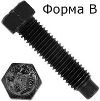 Болт установочный М8х25 DIN 561 форма B, класс прочности 8.8, без покрытия