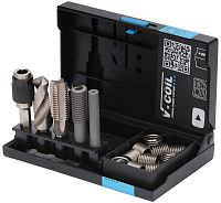 Набор для восстановления резьбы М10х1,5 мм V-Coil Rapid Volkel 04316, 15 предметов