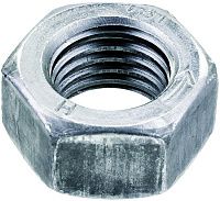 Гайка с левой резьбой М18 DIN 934 LH, класс прочности 8, оцинкованная сталь