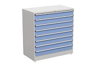 Тумба с выдвижными ящиками высота 1400 мм нагрузка на ящик 200 кг 130/140, Treston 61807034H