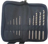 Набор сверл по металлу 1-10 мм Р9 №164 Волжский Инструмент 5509062, 10 шт