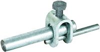 Клемма для молниеприёмного стержня Rd=8-10/16 мм DEHN 380020, горячий цинк