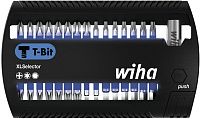 Набор бит  PH, TX, HEX типа T-Bit длиной 25 мм, C1/4" Wiha XL Selector 41830, 31 предмет