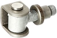 Воротная петля с приварной скобой и гайкой Gah Alberts 418304