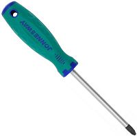 Отвёртка крестовая РН3х125 мм ANTI-SLIP GRIP Jonnesway D71P3125