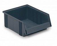 Навесная штабелируемая ячейка, 310х400х156 мм Treston 3040-3, серый Навесная штабелируемая ячейка, 310х400х156 мм Treston 3040-3, серый