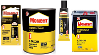 Изображение товара Универсальный контактный клей Момент-1 Классик 862520 10000 мл