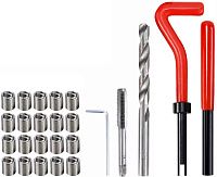 Набор для восстановления резьбы М6х1 мм XCAN, 25 предметов, метрическая резьба