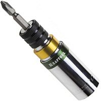 Бита 2в1 с торцовой головкой 17/21 мм и шлицем РН2 Kraftool Expert 26399-H2, хромованадиевая сталь