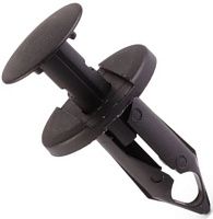 Клипса автомобильная нажимная с фиксатором 0048 Клипса автомобильная нажимная с фиксатором 0048