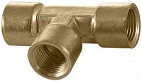 Тройник соединительный внутренняя резьба 3/8"NPT Jonnesway PFT-3 49670