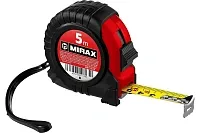 Рулетка в обрезиненном корпусе 5 м х 18 мм Rubber Mirax 34011-05-18_z02