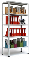Стеллаж металлический до 200 кг, 5 полок Металл-завод СТФУ-П 1045-2,5 2500х1000х400 мм