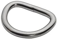 Кольцо D-образное сварное 3х15х14 мм 8274, нержавеющая сталь А4