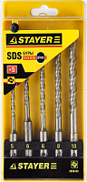 Набор буров с хвостовиком SDS-Plus Professional Stayer 2930-H5, 5 шт