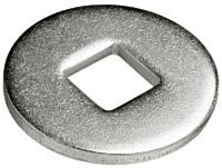 Шайба М16 DIN 440 form V с квадратным отверстием, нержавеющая сталь А2