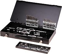 Изображение товара Набор метчиков и плашек для метрической резьбы 37 шт Terrax by Ruko