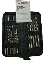 Набор сверл по металлу 3-12 мм P6M5 №54 Волжский Инструмент 5509146, 16 шт