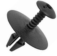 Клипса автомобильная с резьбовым штырьком 1822 Клипса автомобильная с резьбовым штырьком 1822