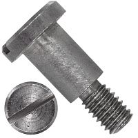 Изображение товара Винт ступенчатый с плоской головкой и прямым шлицем М4х4 DIN 923, нержавеющая сталь А1