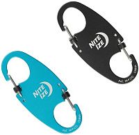 Брелок с биркой Nite Ize IdentiKey Slidelock Dual IKSLA-A1-2R6, алюминий, 2 шт Брелок с биркой Nite Ize IdentiKey Slidelock Dual IKSLA-A1-2R6, алюминий, 2 шт