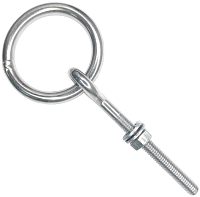 Рым-болт удлиненный с кольцом 8228, нержавеющая сталь А2