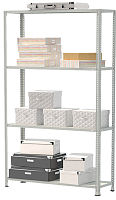 Стеллаж металлический до 100 кг, 4 полки Металл-завод СТФЛ 1034-1,8 1800х1000х300 мм